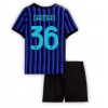 Dětské fotbalový komplet Inter Milan Matteo Darmian #36 Domácí košile 2025-26 Krátkým Rukávem
